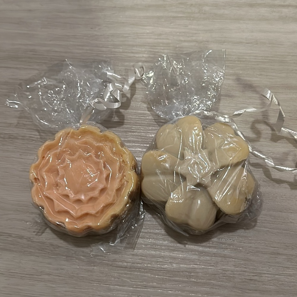 Unscented Flower Soap Bars